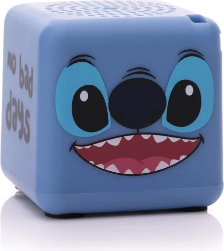Bitty Boomers Lilo & Stitch Mini Bluetooth-Lautsprecher - Tragbare Lautsprecher – Kompakter Bluetooth-Speaker mit über 4 Stunden Musikgenuss, ideal für unterwegs und mit praktischem Schlüsselring zum Mitnehmen.