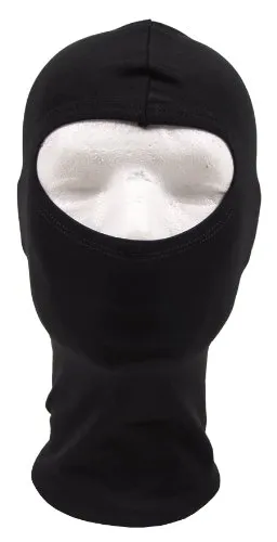 MFH Gesichtsmaske Balaclava 1 Loch Dünn, schwarz, One size