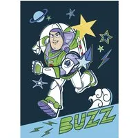 Komar Wandbild - Disney Pixar Toy Story Buzz, 50 x 70 cm - Poster & Kunstdrucke mit Buzz Lightyear in ikonischer Rüstung, fotorealistisch gedruckt auf hochwertigem, FSC-zertifiziertem Papier für lebendige Farben und höchste Qualität.