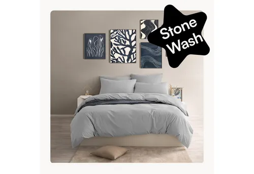 Seralino Bettwäsche Set 135x200 inkl. 80x80 Kissenbezug (100% Baumwolle) Perkal, Bio Perkal, besonders weich & atmungsaktiv, BCI zertifiziert, mit Reißverschluss