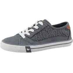 Mustang Shoes 26M0242012 Jeans Sneaker grau EU 39 - Stylische Jeans Sneaker in Grau, Größe EU 39. Ideal für den Alltag, mit bequemer Schnürung und rutschfester Gummisohle für sicheren Halt. Perfekt für lässige Outfits!