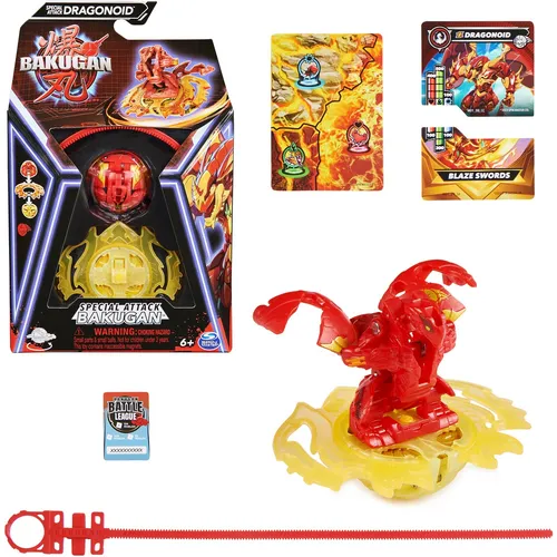 Bakugan 3.0 Special Attack 1er Pack - Dragonoid, Spielset, 6 Jahr(e)