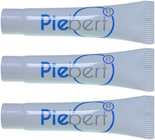 3x Piebert Silikonfett Tuben, je 4g. Schmierfett, speziell für O-Ringe/Dichtringe in Kaffeevollautomaten Brüheinheiten