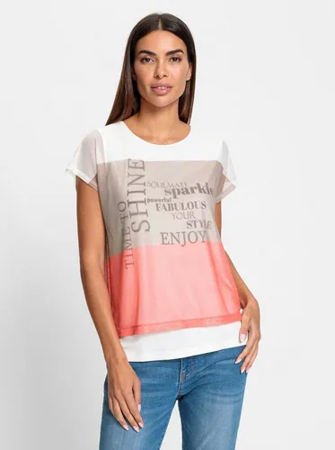 heine T-Shirt Druck-Shirt Kurzarm von Heine