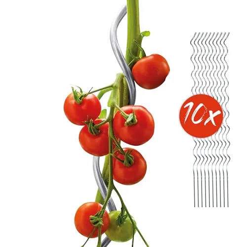 Bellissa Tomatenspiralen 180 cm aus Aluminium von bellissa