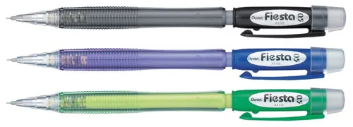 Pentel Druckbleistift Fiesta AX107, transparent-schwarz