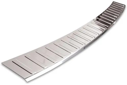 RECAMBO Ladekantenschutz für VW CADDY V - Abdeckblenden für perfekten Schutz des Ladebereichs vor Kratzern. Hergestellt aus hochwertigem V2A Edelstahl, bietet er eine edle Optik und 100% Passgenauigkeit durch präzise 3D-Passform.