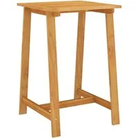 vidaXL Garten-Stehtisch 70x70x104 cm aus Akazie - Stilvoller Stehtisch aus massivem Akazienholz, ideal für Innen- und Außenbereiche. Langlebig und leicht zu reinigen, bringt er Eleganz in jeden Raum. Jedes Stück ist ein Unikat!