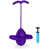 Pogo Ball Kinder Hüpfball - Bungee Hopper Spielzeug - Spaßiges Hüpfspielzeug für Kinder, fördert die Motorik und Koordination, ideal für drinnen und draußen.