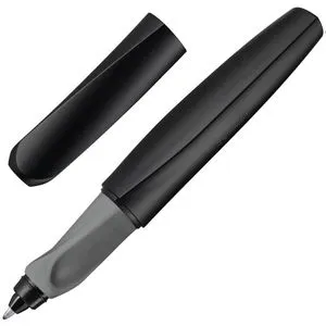 Pelikan Tintenroller Twist Black 946962, Gehäuse schwarz, 0,3mm, Schreibfarbe blau