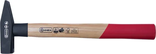 Conmetall Meister Schlosserwinkel Schlosserhammer 400g, Stielschutz