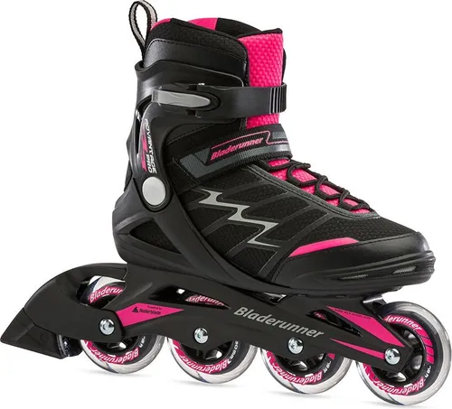 Rollerblade Advantage Pro XT W Black/Pink 38 Inline-Skates - Inliner für Damen, ideal für Anfänger und Fortgeschrittene, bieten hohen Komfort, Stabilität und Sicherheit durch gepolstertes Innenfutter und 80-mm-Räder mit ABEC-7-Lagern.