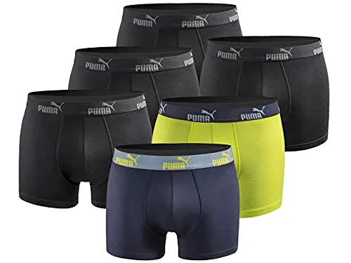 PUMA Herren Boxershort Limited Statement Edition 6er Pack in blau von PUMA