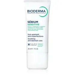 Bioderma Sébium Sensitive Intensive Feuchtigkeit spendende und beruhigende Creme für durch die Akne Behandlung trockene und irritierte Haut 30 ml