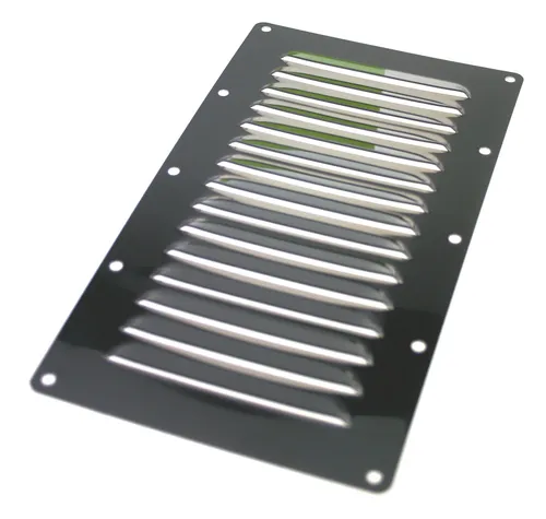 Lüftungsgitter Kiemenlüfter Lüftungsblech 228mm x 127mm