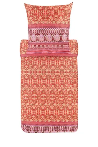 Bassetti Bettwäsche-Garnitur MIRA Rot R1, 135x200 cm in rot von Bassetti