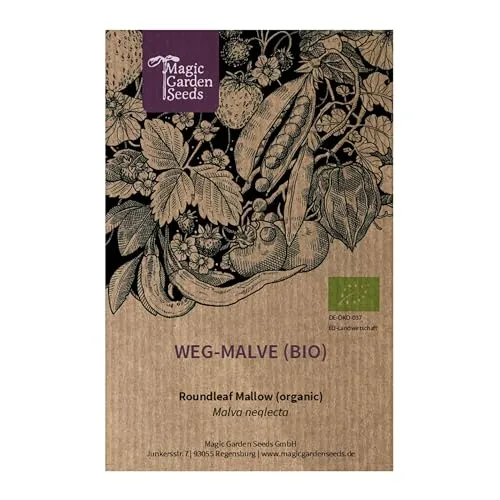 Weg-Malve (Malva neglecta) Bio 200 Samen Feld-Malve Gänsepappel Käslikraut Schwellkraut