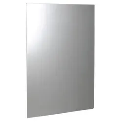 Sapho PLAIN Spiegel 50x70cm mit abgerundeten Ecken - Eleganter Spiegel mit Schnittkante, ideal für jedes Badezimmer. Mit korrosionsgeschützter Oberfläche für langanhaltende Freude. Maße: 50x70cm, kompakt und vielseitig einsetzbar.