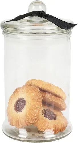 Vorratsglas 300ml transparent Vorratsdose Dekoglas Gewürzglas Bonbonglas Glas