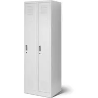 Jan Nowak Spind Umkleideschrank KACPER II 180 x 60 x 50 cm Grau