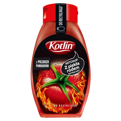 Kotlin Ketchup bardzo pikantny 450 g AGROS 5900385015185