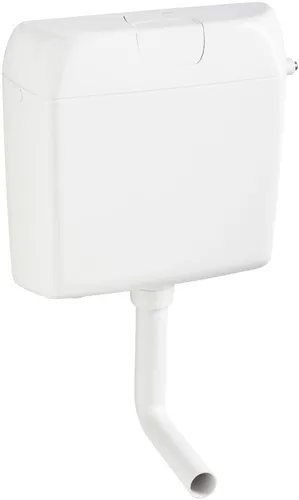 Wisa Aufputz-Spülkasten 1170 weiß - Dichtstoffe & Fugenmittel, mit Spülunterbrechung für Wasserersparnis und effiziente Nutzung im Badezimmer