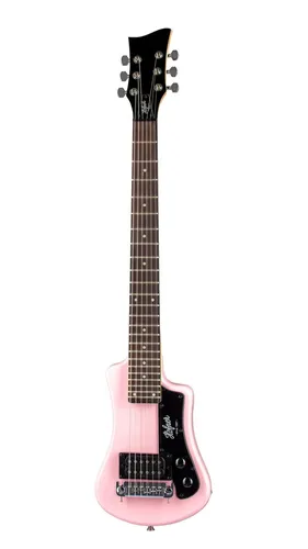 HÖFNER Shorty E-Gitarre, Pink