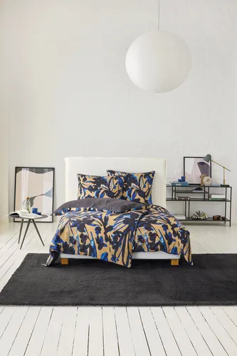 Esprit Bettwäsche Pia, 2-teilig, Satin in Blau in blau von Esprit