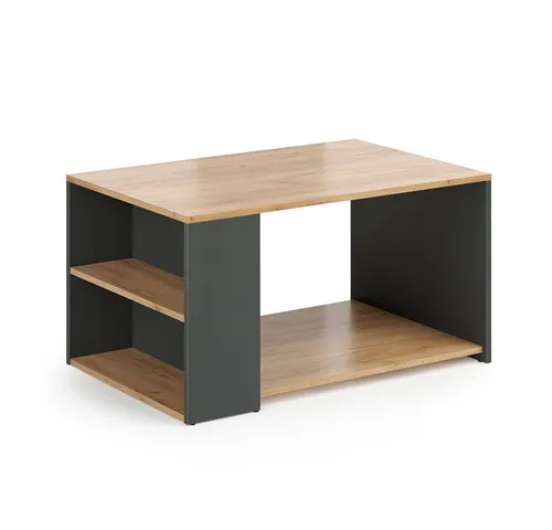 Vicco Couchtisch Dario, Drehbar in Anthrazit/Sandeiche von Vicco