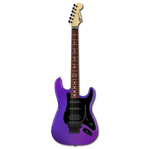 Charvel USA Select So-Cal Style 1 HSS FR Satin Plum E-Gitarre - Die Charvel USA Select So-Cal Style 1 HSS FR Satin Plum bietet handgefertigte Qualität aus den USA. Mit Floyd Rose Tremolo und DiMarzio Pickups ist sie ideal für kraftvolle Riffs und schnelle Soli – perfekt für den modernen Gitarristen.