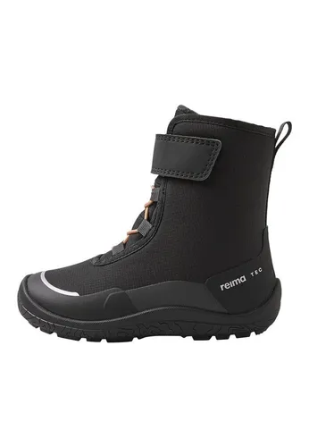 Reima Talvella Kids Winterschuhe schwarz (9990) 27 - Wasserdichte Winterschuhe für Kinder, mit Isolierung bis -20 °C, praktischen Klettverschluss und hervorragendem Halt dank Reima ICE Studs. Vegan und mit reflektierenden Details für mehr Sicherheit.