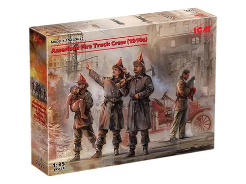 American Fire Truck Crew (1910s) / 1:35 - ICM