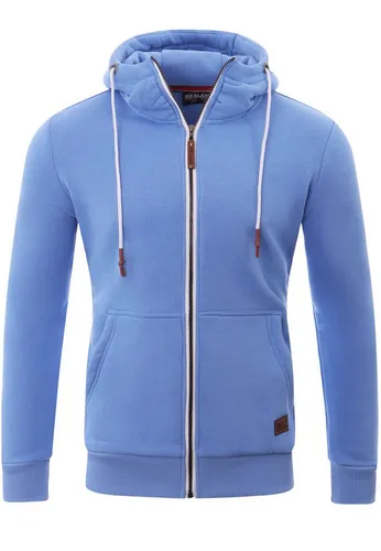 Reslad Sweatjacke Reslad Sweatjacke Zipper RS-1006 (1-tlg) Winter-Pullover Kapuzenpullover Sweater Hoodie Pulli Sweatshirt