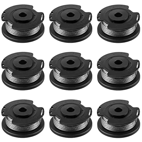 Odashen fadenspule Ersatz für Bosch Rasentrimmer EasyGrassCut 18-230 18-260 18 23 26 18-26, Teilenummer F016800569/F016800385 ersetzen, 9Pcs Kompatibel mit Art 23SL/26SL