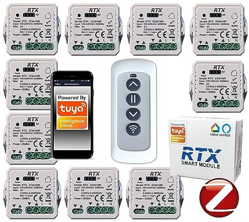 Produktbild 10x TUYA Rollladensteuerung Zigbee-Fernbedienung