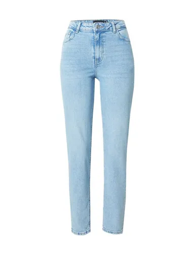 pieces 7/8-Jeans BELLA - Hochwertige Damenjeans in Hellblau - Jeans, 7/8-Länge, High Waist, aus 99% Baumwolle für besten Tragekomfort und zeitlosen Stil.