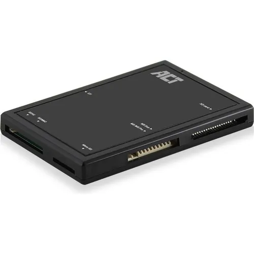 ACT USB 3.2 Kartenlesegerät AC6370 - Multimedia Zubehör, schneller USB 3.2 Kartenleser für SD, micro SD und SDHC, ideal für schnelle Datenübertragungen und vielseitige Nutzung.