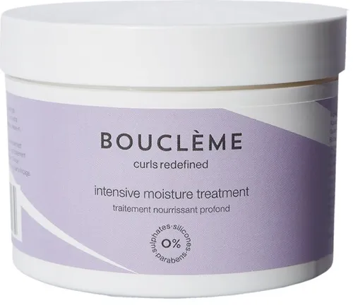 Bouclème Intensive Moisture Treatment Haarkur 250 ml - Haarkur zur Stärkung und Feuchtigkeitsversorgung, schützt vor Haarbruch und verbessert die Lockendefinition für gesundes, flexibles Haar.