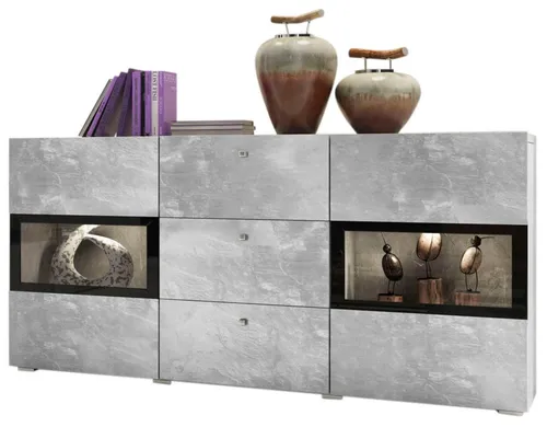 INOSIGN Sideboard Baros, 132 cm in Beton-Optik von OTTO home