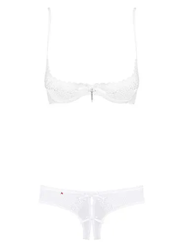 ObsessiveAlabastra Set, Weiß, S-M in weiß von Obsessive