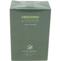 Acca Kappa EDP Liboceder and Sage 100ml - Unisex Duft mit holzig-frischem Charakter: Das Acca Kappa Libocedro & Salvia Eau de Parfum vereint Zedernholz und Salbei für einen maskulinen, erfrischenden Duft – ideal für jeden Anlass.