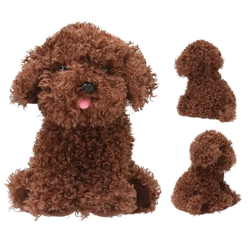 Depesche TOPModel Plüsch Hund Cody dunkelbraun 16 cm FUR EVER FRIENDS