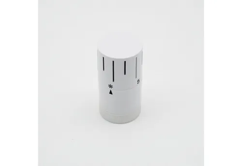 WITEN&NOCK Heizkörperthermostat Design Thermostatkopf M30x1,5mm Heizkörperventil Universal weiß, (1 St)
