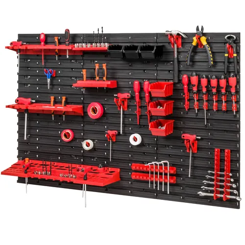 Lagersystem 1158x780mm Stapelboxen Wandregal Schüttenregal 36 Halterungen