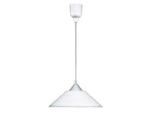 TRIO Leuchten LED Pendelleuchte - Moderne Hängelampe für Esstische - Hängeleuchte im skandinavischen Design mit wechselbarem LED, Ø 30cm, ideal für Esszimmer und Kücheninseln. Schafft ein warmes Wohlfühlambiente und ist extern dimmbar.