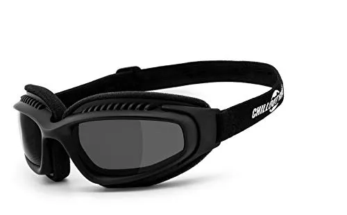 Chillout Rider® Chopperbrille – Bruchsichere Motorrad-Sonnenbrille mit Antibeschlag - Erlebe optimalen Windschutz und klare Sicht mit der Chillout Rider® Chopperbrille. Die ergonomische Polsterung sorgt für besten Tragekomfort, während die bruchsicheren Gläser zuverlässigen Schutz bieten. Ideal für Biker!