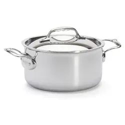 de Buyer AFFINITY 5-lagiger Edelstahltopf 20 cm - Hochwertiger Kochtopf aus 5-lagigem Edelstahl für gleichmäßige Temperaturverteilung. Ideal für präzises Garen auf allen Herdarten, inklusive Induktion.