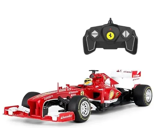 Rotes Ferrari F138 F1 RC Rennwagen (Skala 1:18) Offizielle Lizenz, für Kinder ab 6 Jahren