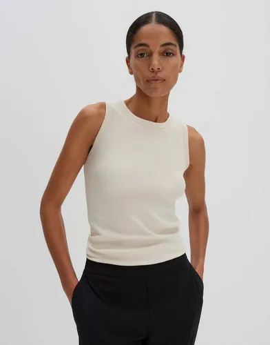 someday Tanktop Geripptes Top KLEANNE Slim aus BCI Cotton Mix