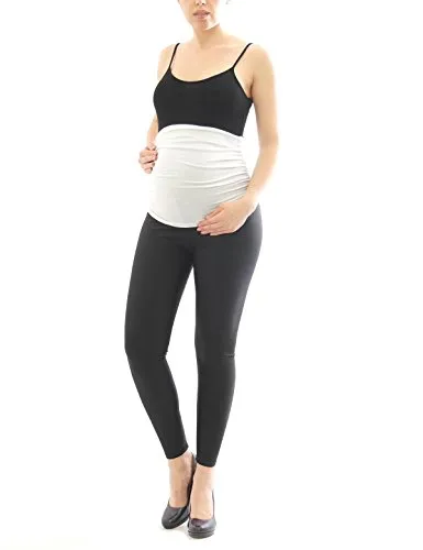 YESET Bauchband Bauch-Bund Band Bauchbinde Umstand Gürtel Hosenerweiterung Weiss